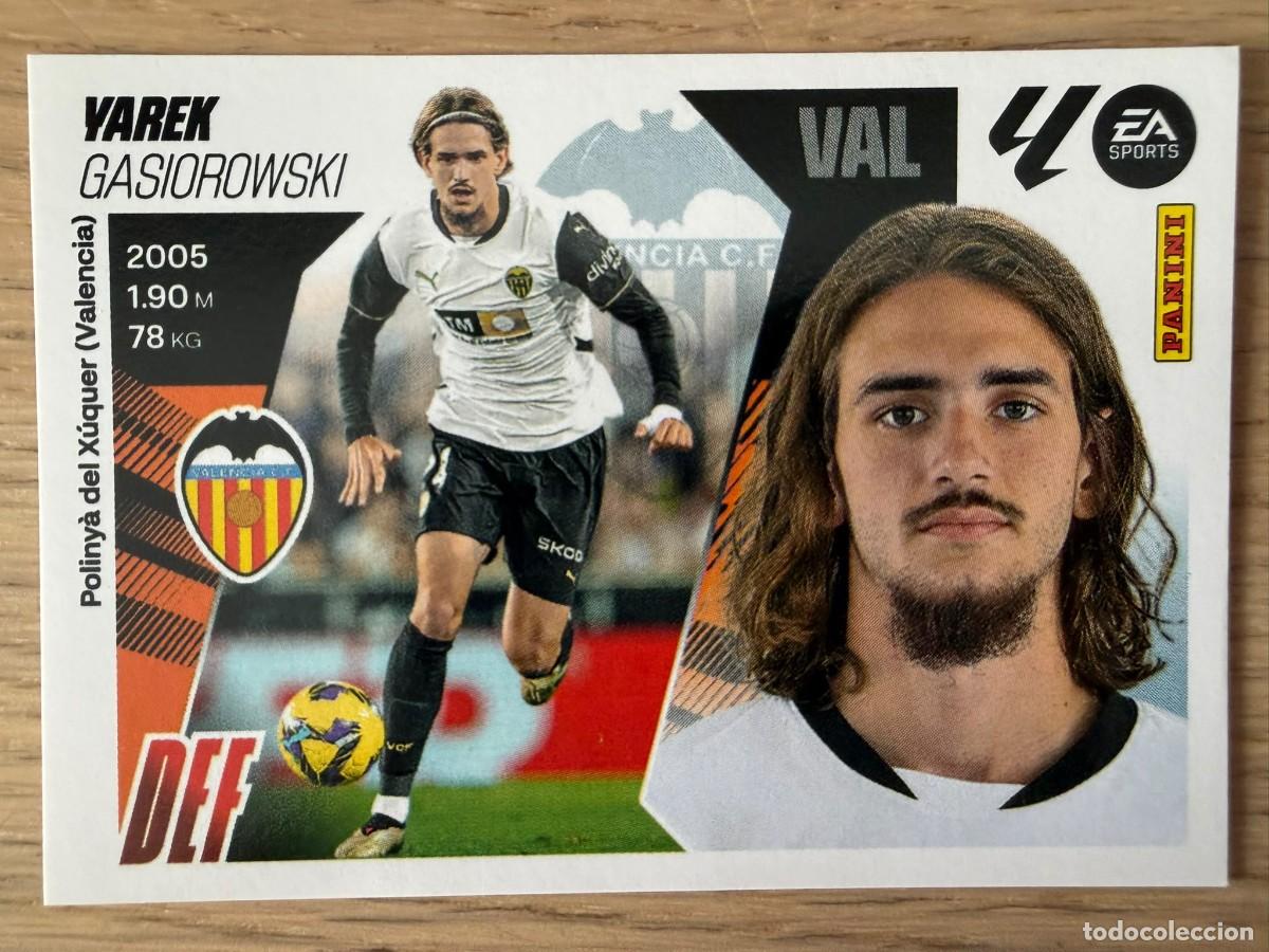 Cromos de f&uacute;tbol: 9A 9 A YAREK VALENCIA 25 26 2025 2026 LIGA EA SPORTS COLECCIONES ESTE SIN PEGAR STICKER