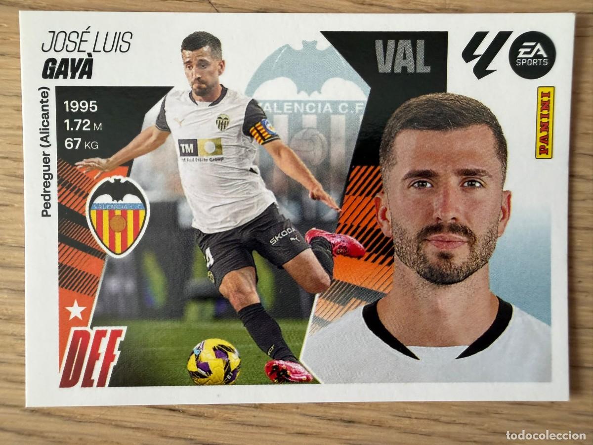 Cromos de f&uacute;tbol: 10 GAYA VALENCIA 25 26 2025 2026 LIGA EA SPORTS COLECCIONES ESTE SIN PEGAR STICKER