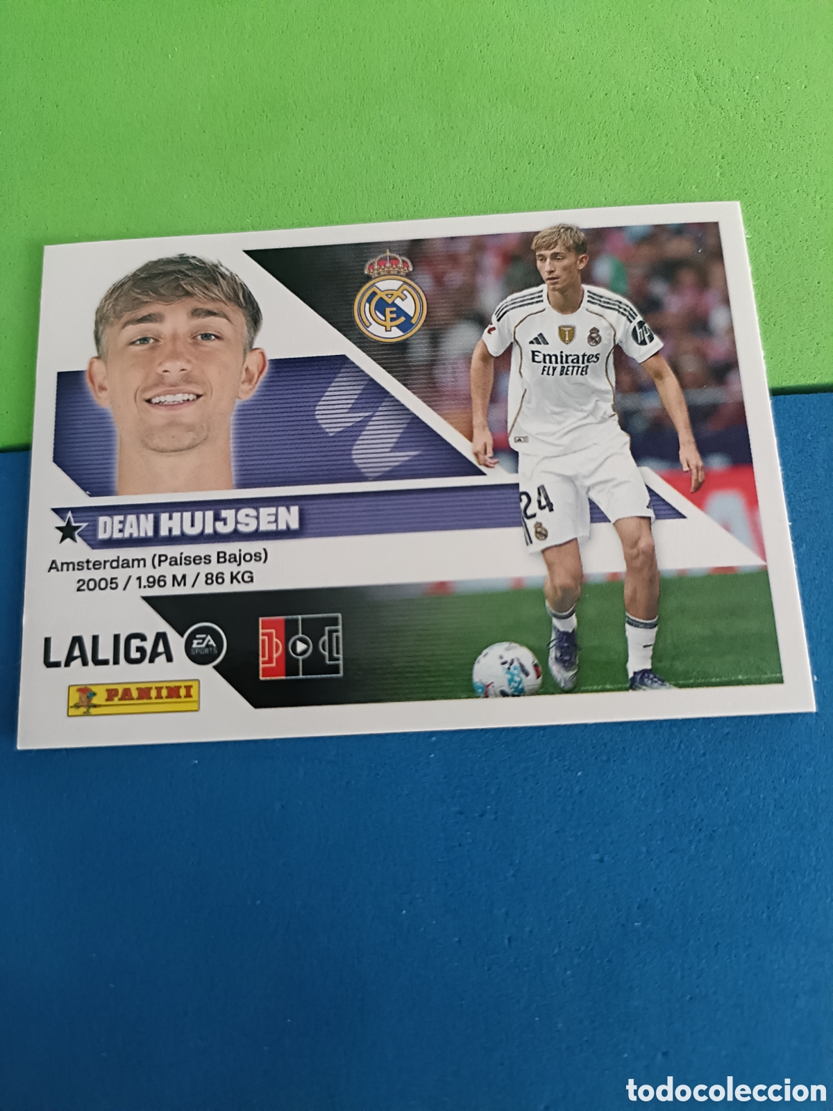 Cromos de f&uacute;tbol: Panini cromos stickers Liga este 2026 2027 26 27 - Real Madrid 9 Huijsen