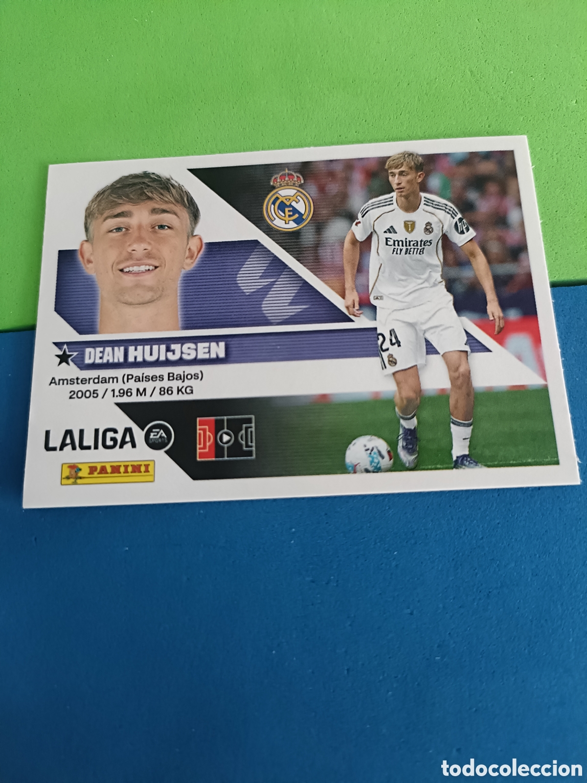 Cromos de f&uacute;tbol: Panini cromos stickers Liga este 2026 2027 26 27 - Real Madrid 9 Huijsen