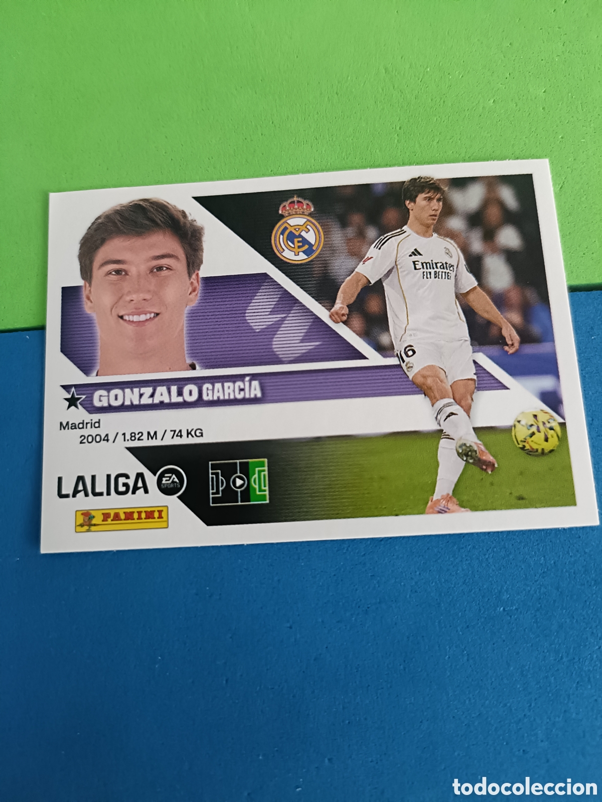 Cromos de f&uacute;tbol: Panini cromos stickers Liga este 2026 2027 26 27 - Real Madrid 17 Gonzalo
