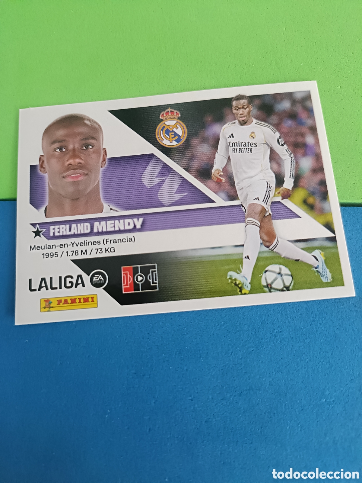 Cromos de f&uacute;tbol: Panini cromos stickers Liga este 2026 2027 26 27 - Real Madrid 10B Mendy
