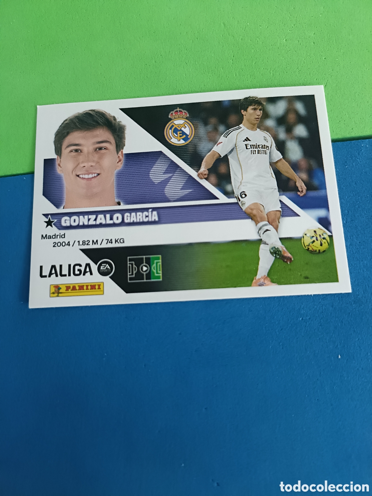 Cromos de f&uacute;tbol: Panini cromos stickers Liga este 2026 2027 26 27 - Real Madrid 17 Gonzalo