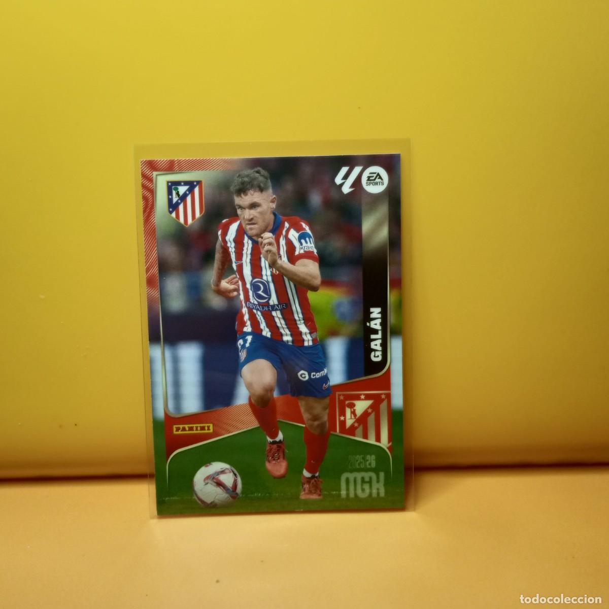 Cromos de f&uacute;tbol: MEGACRACKS 2025 2026 25 26 ATL&Eacute;TICO DE MADRID GAL&Aacute;N 62