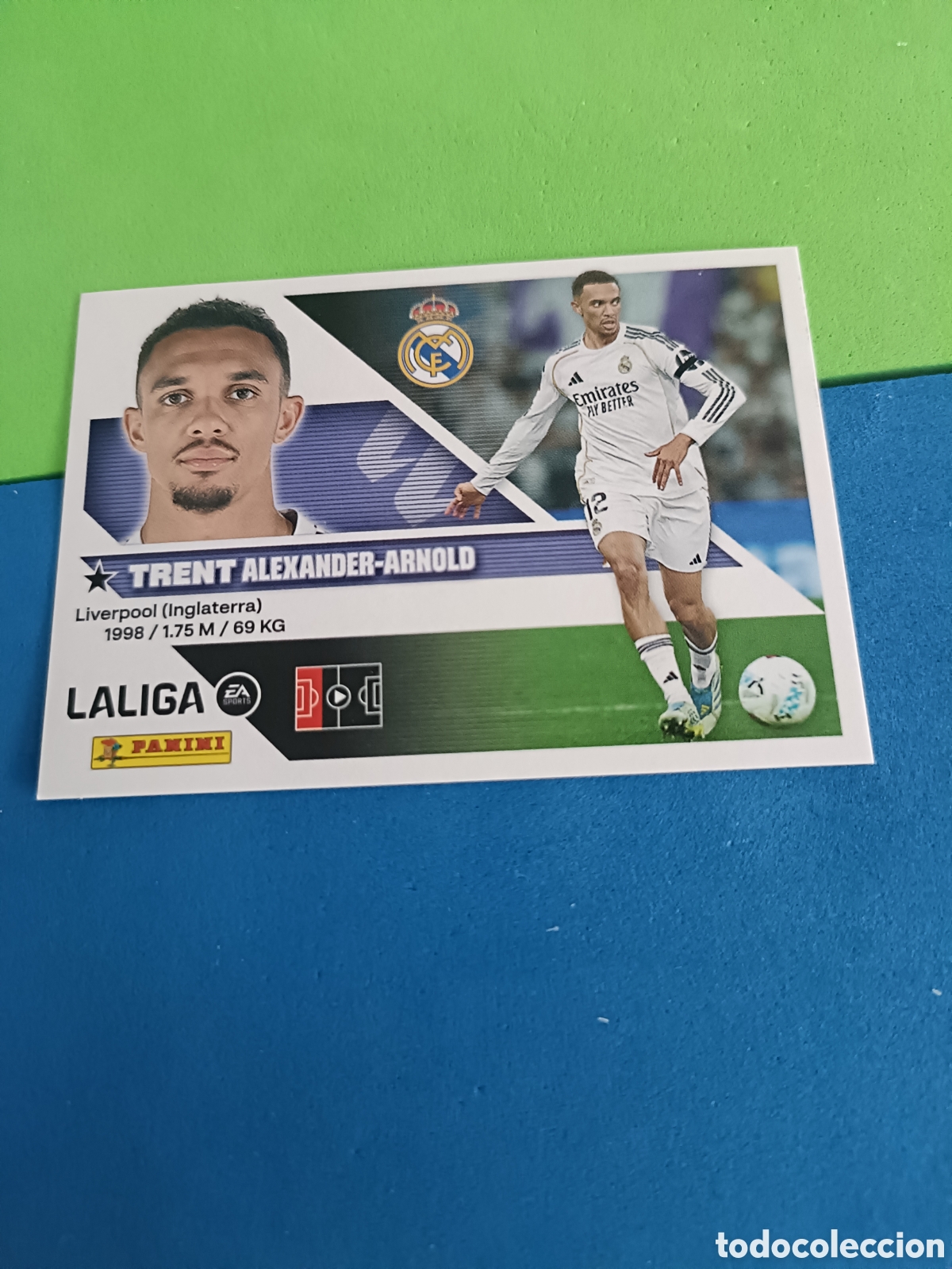 Cromos de f&uacute;tbol: Panini cromos stickers Liga este 2026 2027 26 27 - Real Madrid 5 Trent Alexander Arnold