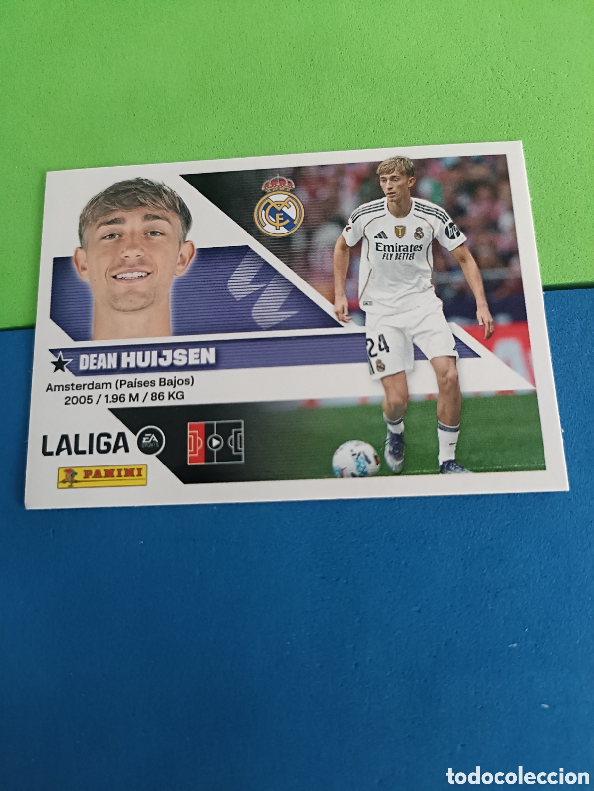 Cromos de f&uacute;tbol: Panini cromos stickers Liga este 2026 2027 26 27 - Real Madrid 9 Huijsen