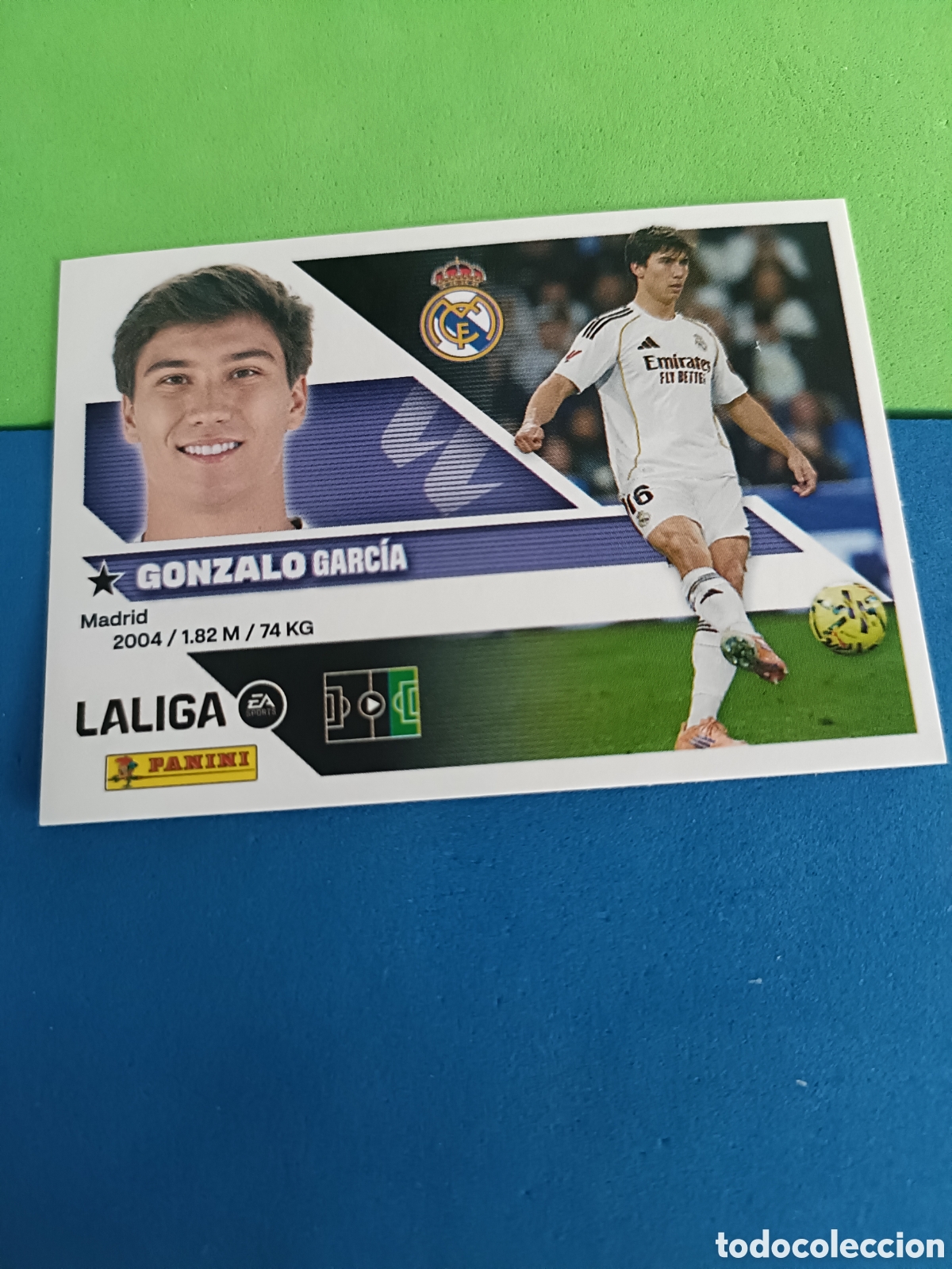 Cromos de f&uacute;tbol: Panini cromos stickers Liga este 2026 2027 26 27 - Real Madrid 17 Gonzalo
