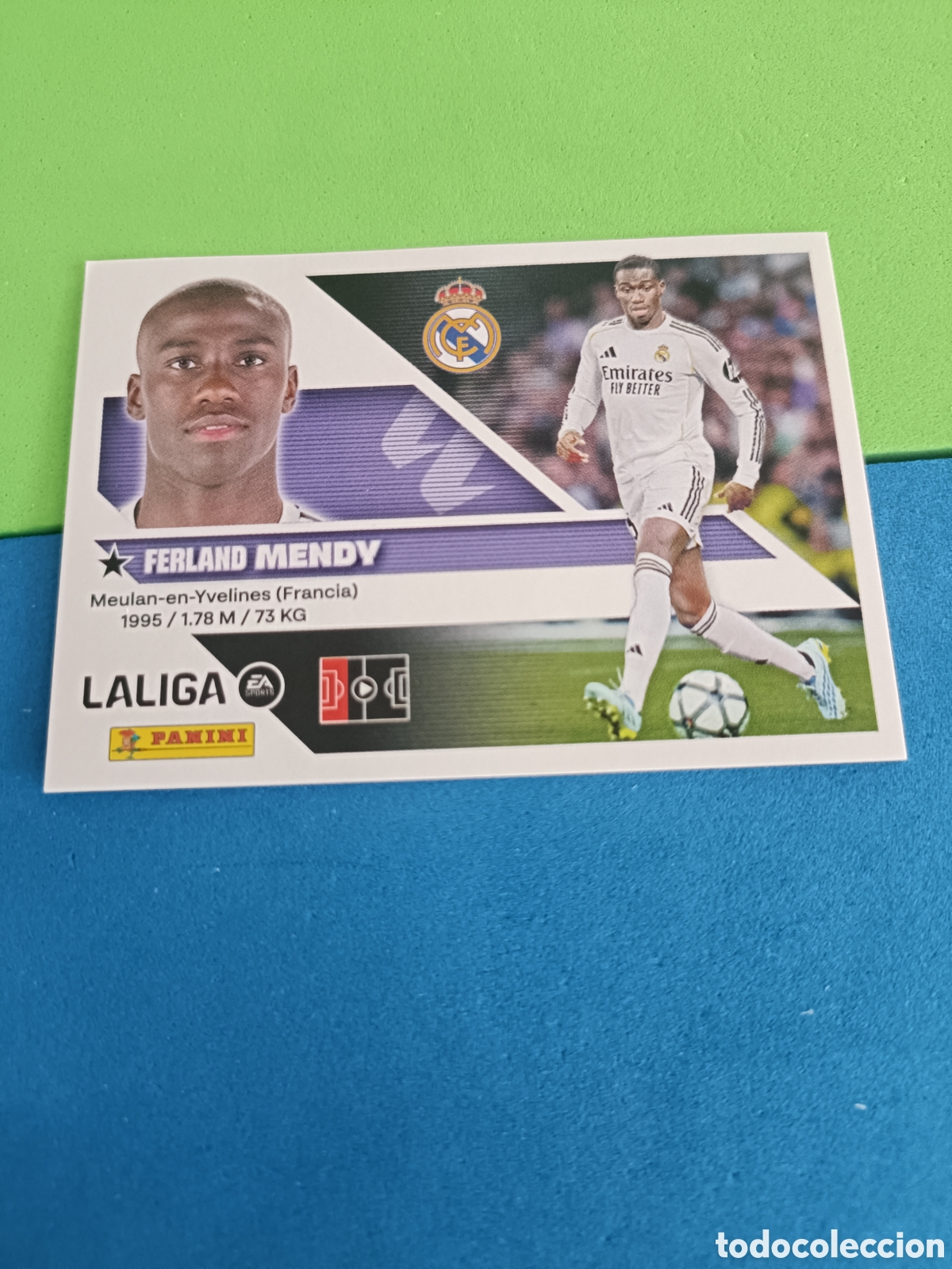 Cromos de f&uacute;tbol: Panini cromos stickers Liga este 2026 2027 26 27 - Real Madrid 10B Mendy