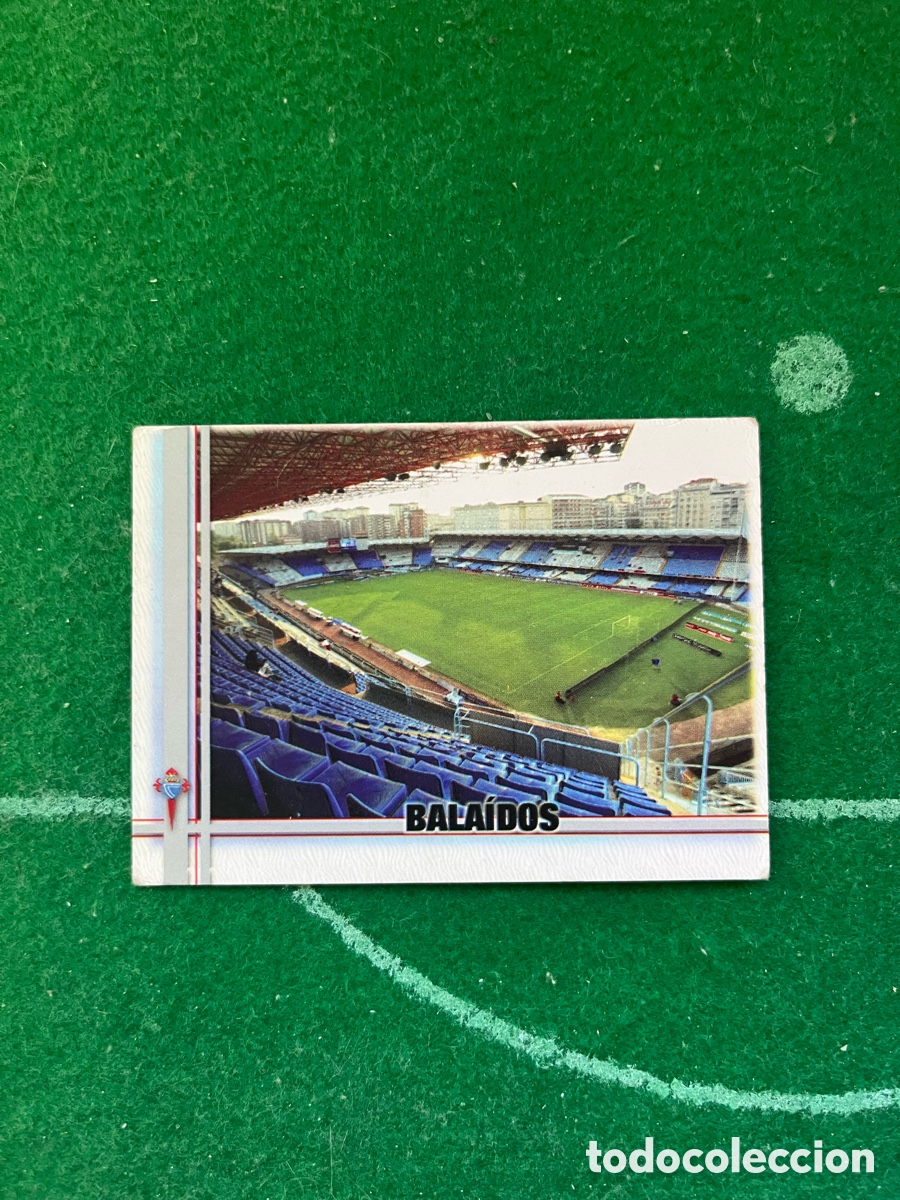 Football Stickers: 137 BALAIDOS CELTA DE VIGO LAS FICHAS DE LA LIGA 2006 2007 MUNDICROMO ESTADIO