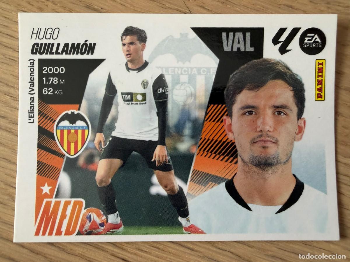 Football Stickers: 12 GUILLAMON VALENCIA 25 26 2025 2026 LIGA EA SPORTS COLECCIONES ESTE SIN PEGAR STICKER