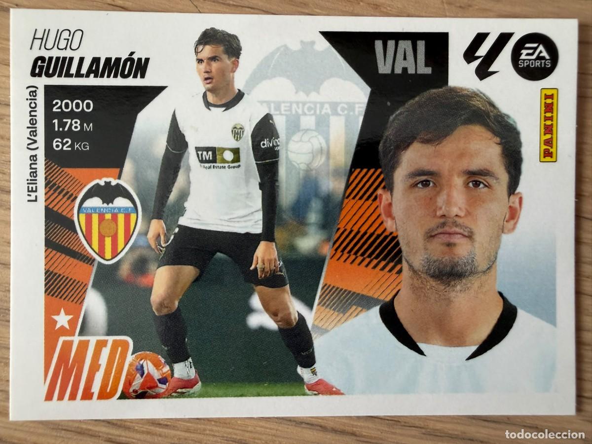 Football Stickers: 12 GUILLAMON VALENCIA 25 26 2025 2026 LIGA EA SPORTS COLECCIONES ESTE SIN PEGAR STICKER