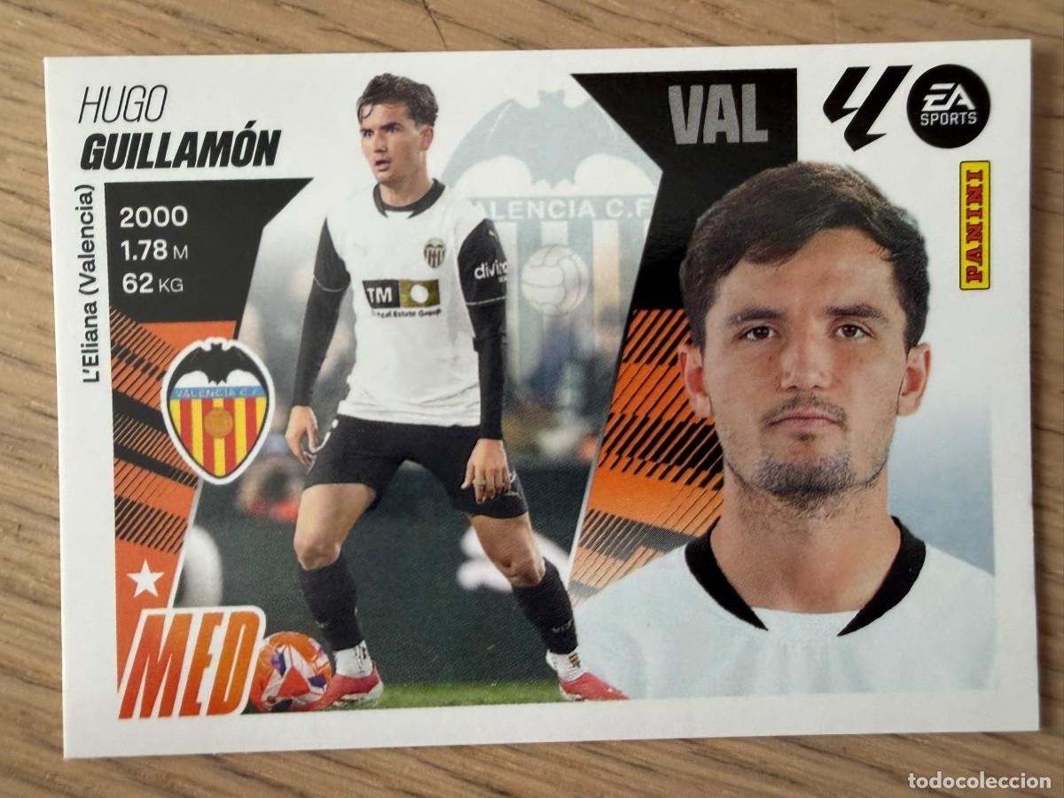 Football Stickers: 12 GUILLAMON VALENCIA 25 26 2025 2026 LIGA EA SPORTS COLECCIONES ESTE SIN PEGAR STICKER