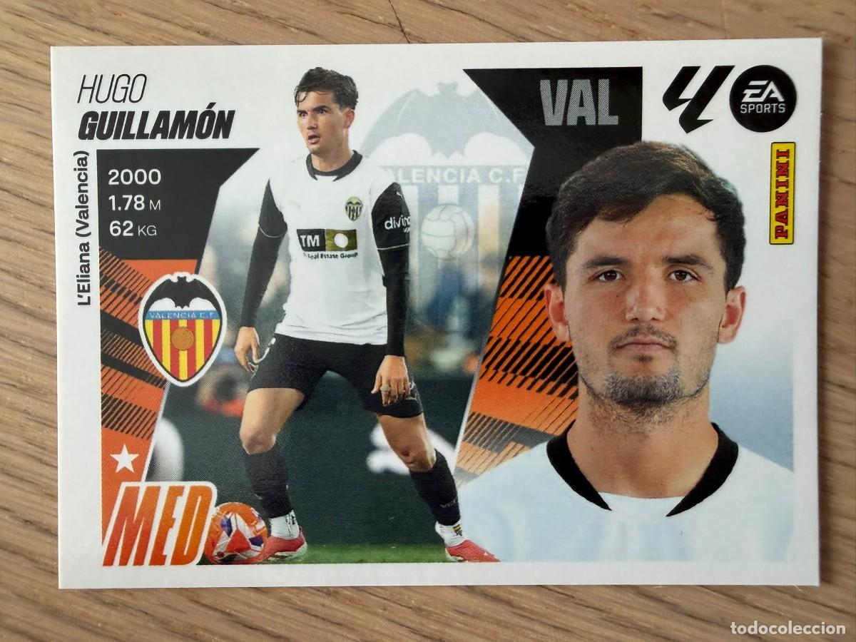 Football Stickers: 12 GUILLAMON VALENCIA 25 26 2025 2026 LIGA EA SPORTS COLECCIONES ESTE SIN PEGAR STICKER