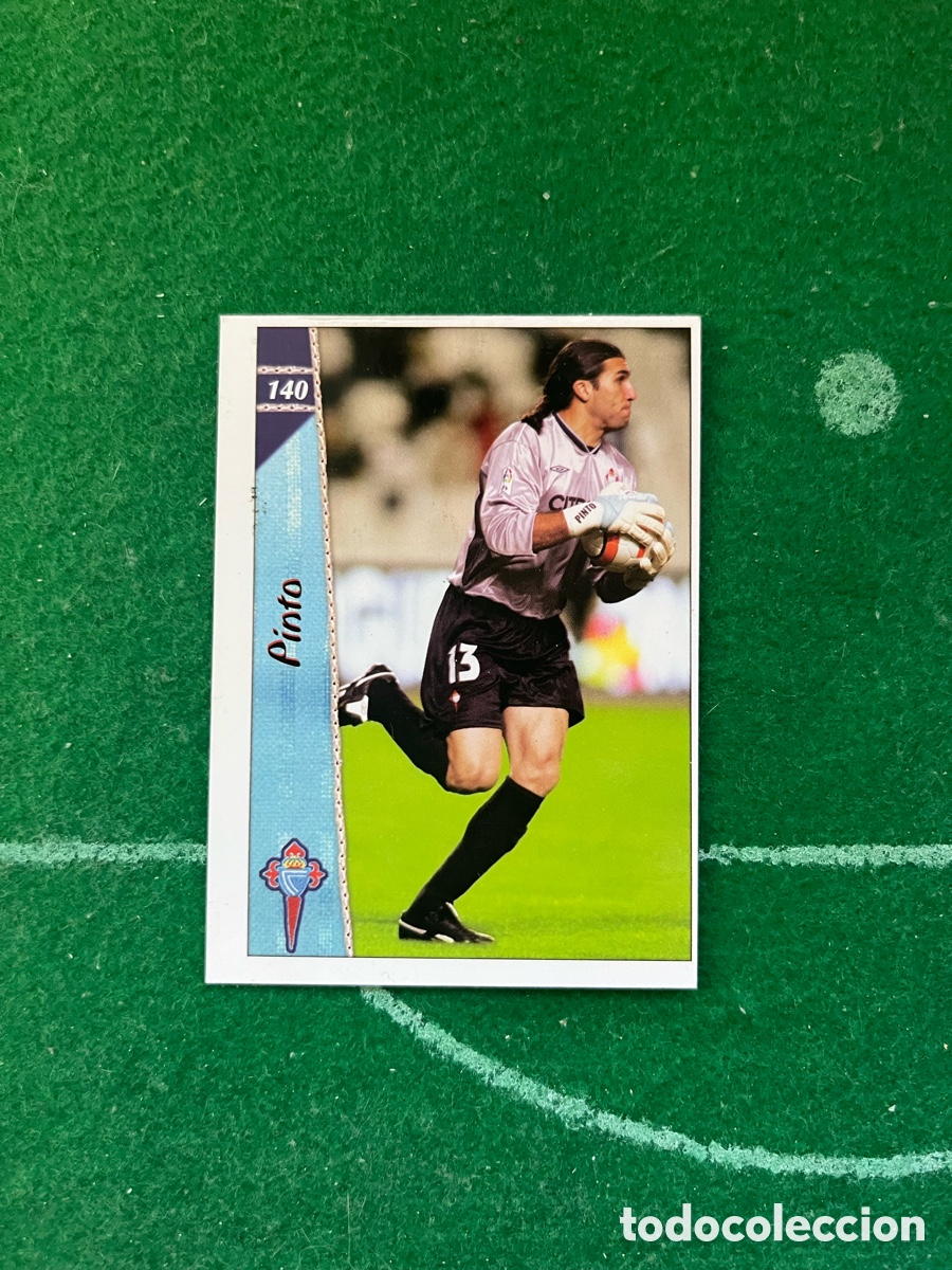 Football Stickers: 140 PINTO CELTA DE VIGO LAS FICHAS DE LA LIGA 2006 2007 MUNDICROMO