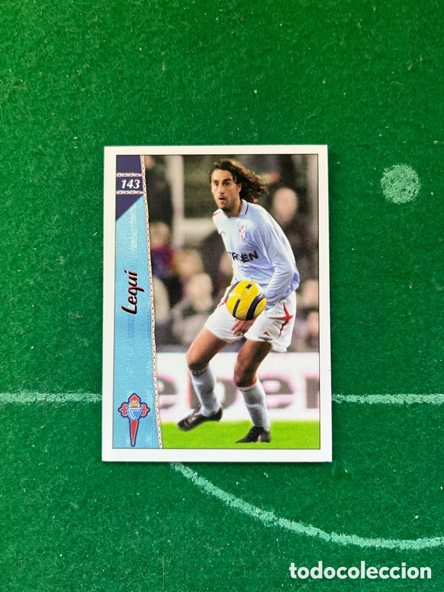 Football Stickers: 143 LEQUI CELTA DE VIGO LAS FICHAS DE LA LIGA 2006 2007 MUNDICROMO