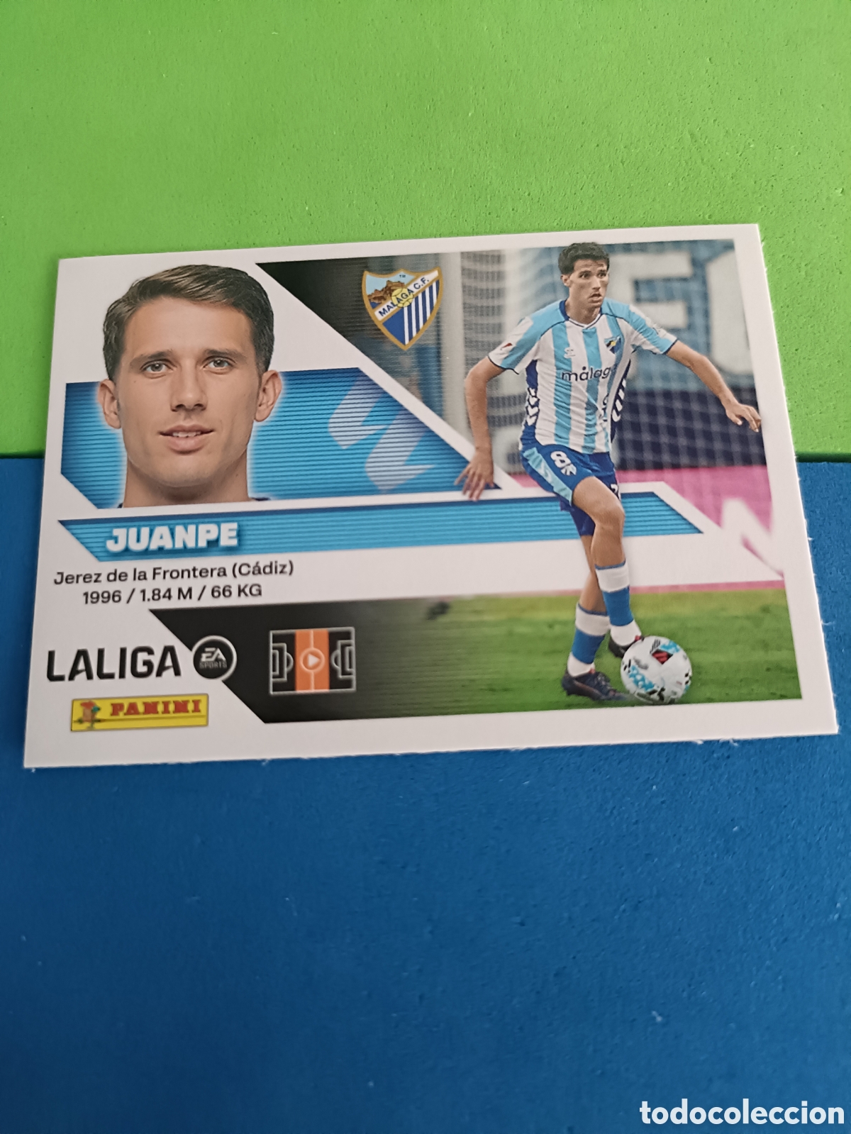 Football Stickers: Panini cromos stickers Liga este 2026 2027 26 27 - M&aacute;laga 13B Juanpe
