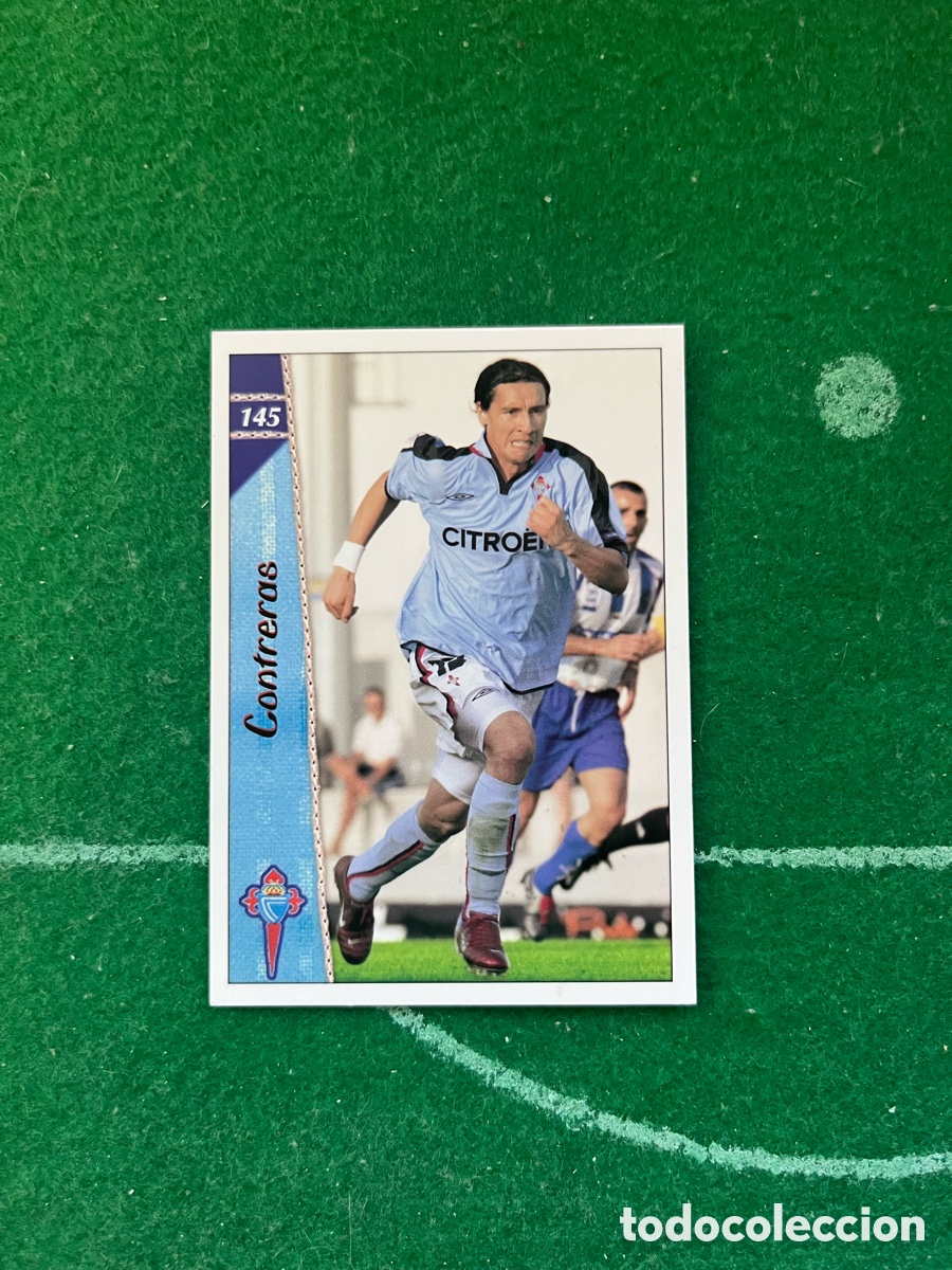 Football Stickers: 145 CONTRERAS CELTA DE VIGO LAS FICHAS DE LA LIGA 2006 2007 MUNDICROMO