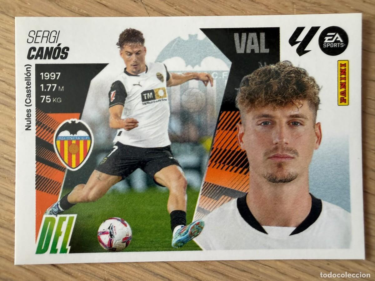 Figurine di Calcio: 17 CANOS VALENCIA 25 26 2025 2026 LIGA EA SPORTS COLECCIONES ESTE SIN PEGAR STICKER
