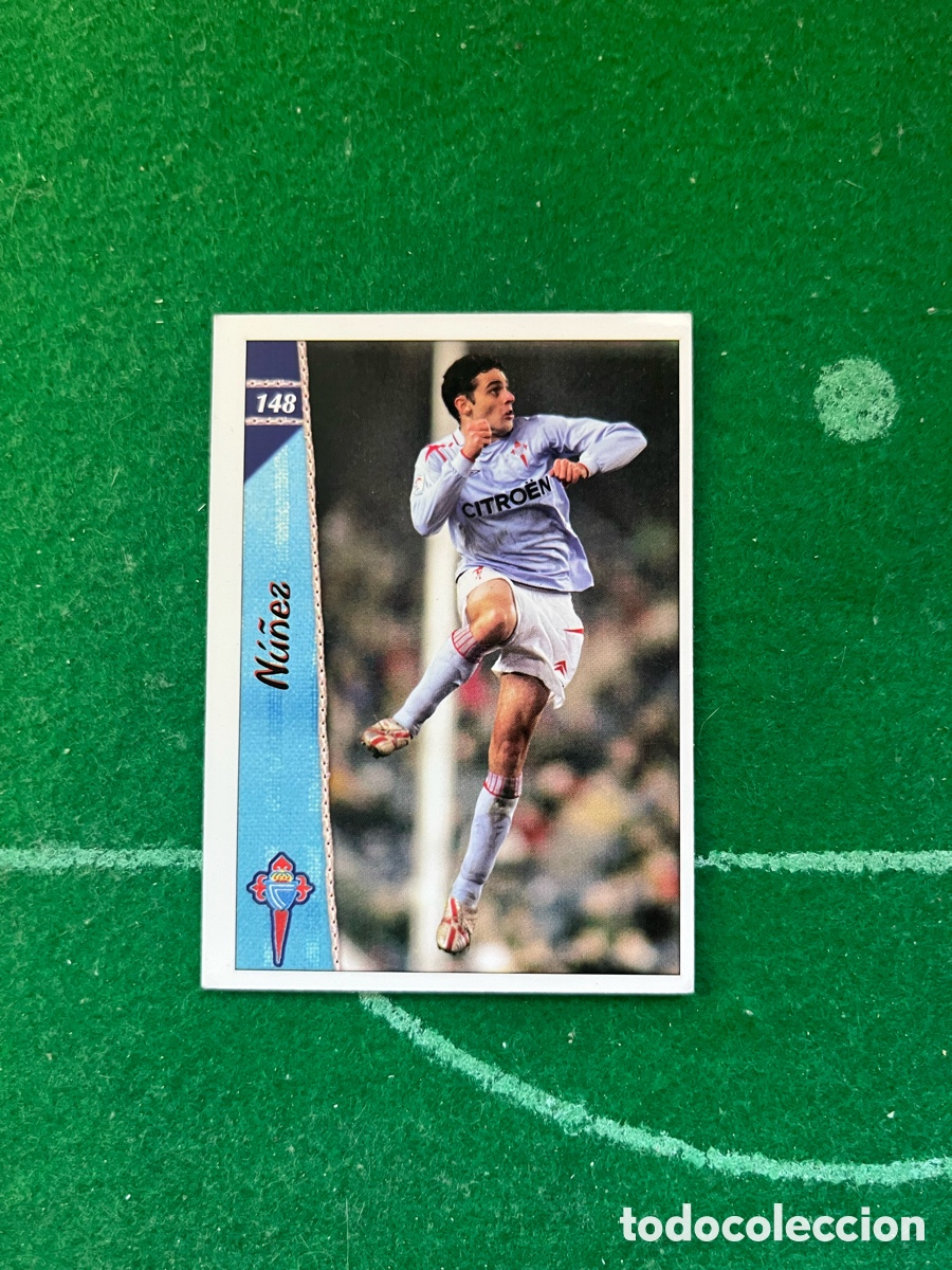 Cromos de f&uacute;tbol: 148 N&Uacute;&Ntilde;EZ CELTA DE VIGO LAS FICHAS DE LA LIGA 2006 2007 MUNDICROMO