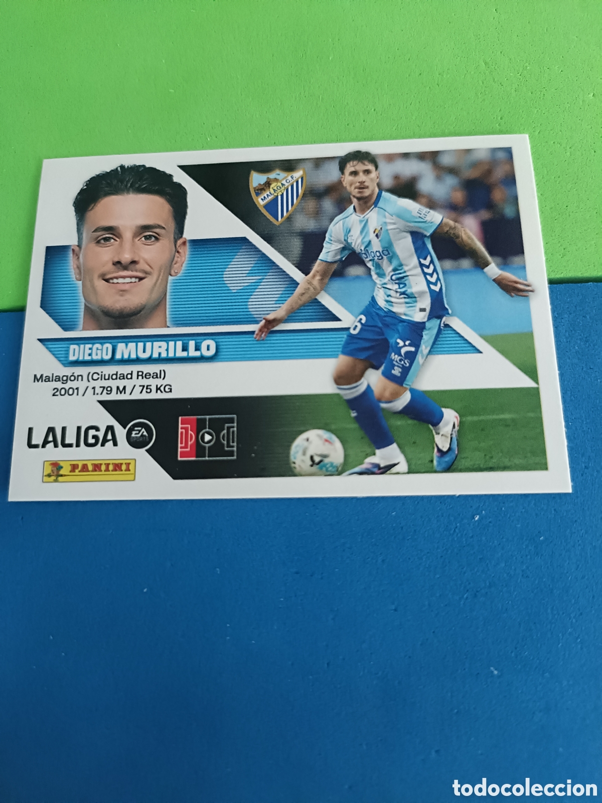 Figurine di Calcio: Panini cromos stickers Liga este 2026 2027 26 27 - M&aacute;laga 6 Murillo