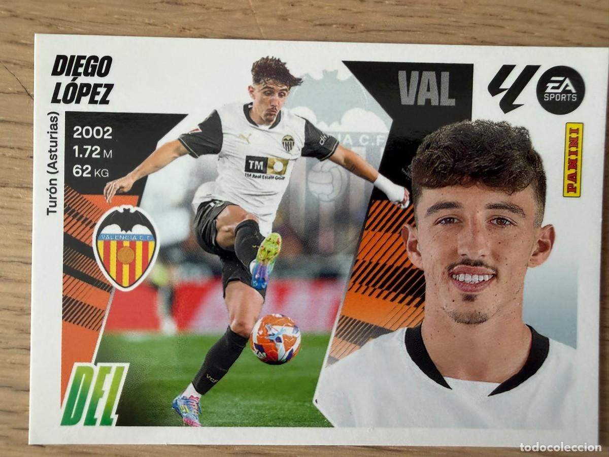 Figurine di Calcio: 20 DIEGO LOPEZ VALENCIA 25 26 2025 2026 LIGA EA SPORTS COLECCIONES ESTE SIN PEGAR STICKER