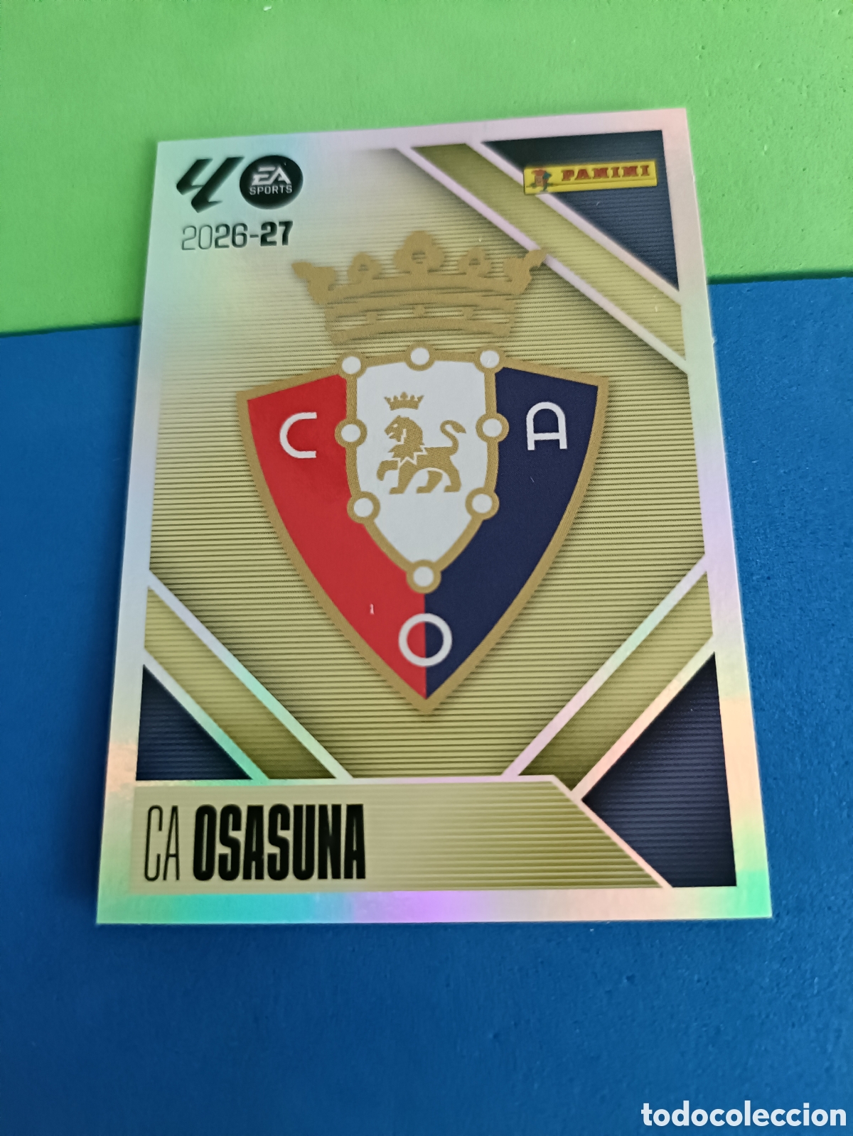 Cromos de f&uacute;tbol: Panini cromos stickers Liga este 2026 2027 26 27 - Osasuna 1 Osasuna