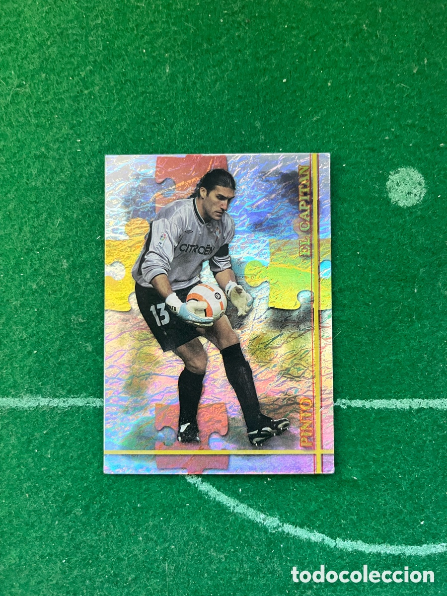 Cromos de f&uacute;tbol: 161 PINTO CELTA DE VIGO LAS FICHAS DE LA LIGA 2006 2007 MUNDICROMO EL CAPIT&Aacute;N