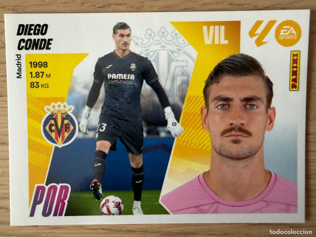 Cromos de f&uacute;tbol: 4 DIEGO CONDE VILLARREAL 25 26 2025 2026 LIGA EA SPORTS COLECCIONES ESTE SIN PEGAR STICKER