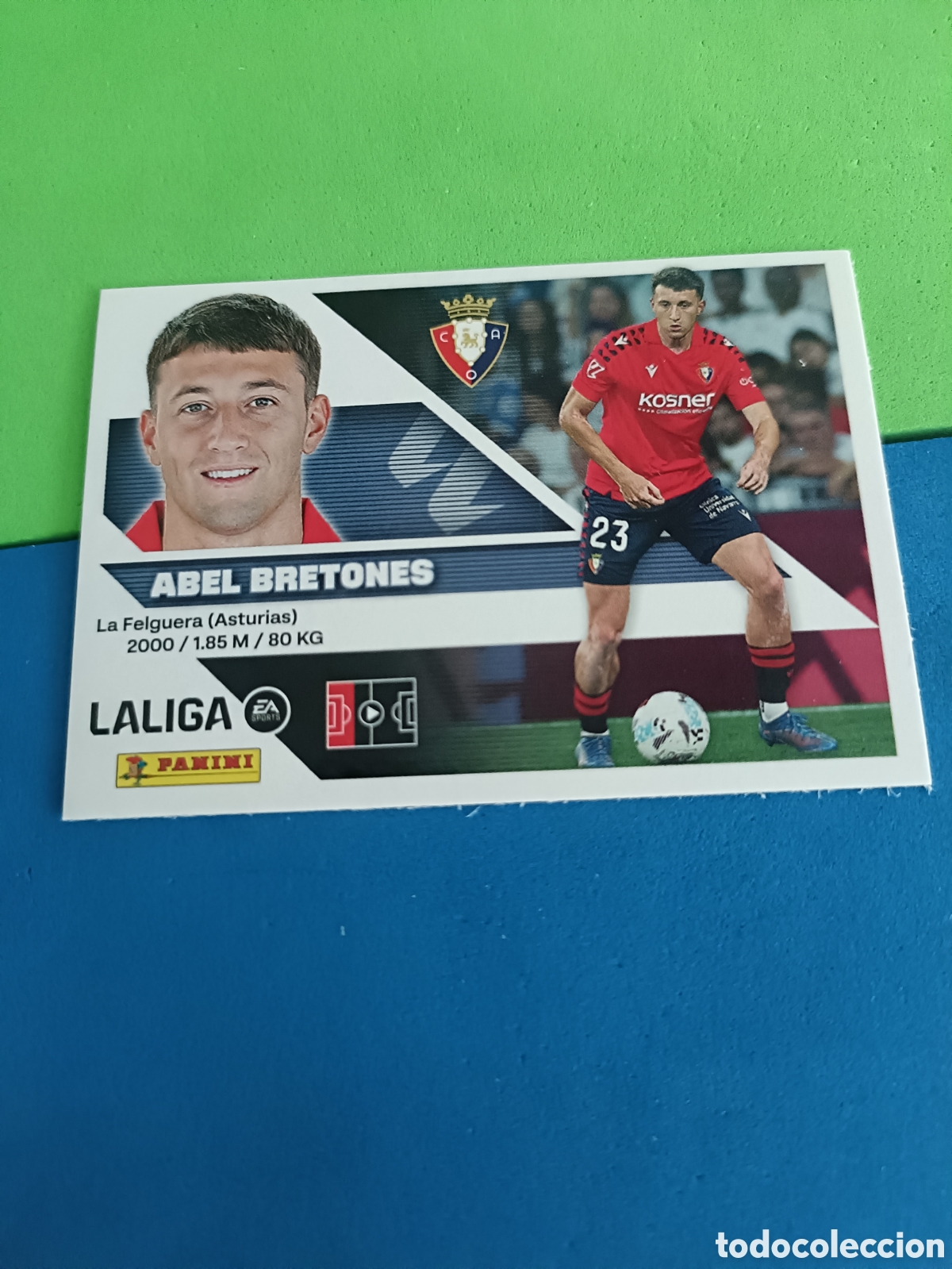 Cromos de f&uacute;tbol: Panini cromos stickers Liga este 2026 2027 26 27 - Osasuna 9 Bretones