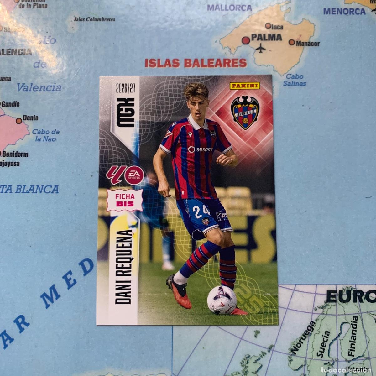 Cromos de f&uacute;tbol: Dani Requena n&uacute;mero 208 Bis del Levante megacracks 26-27 2026-2027
