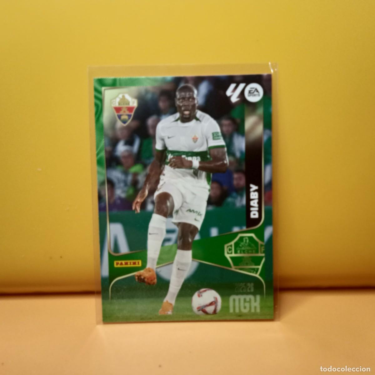 Cromos de f&uacute;tbol: MEGACRACKS 2025 2026 25 26 ELCHE C.F DIABY 132