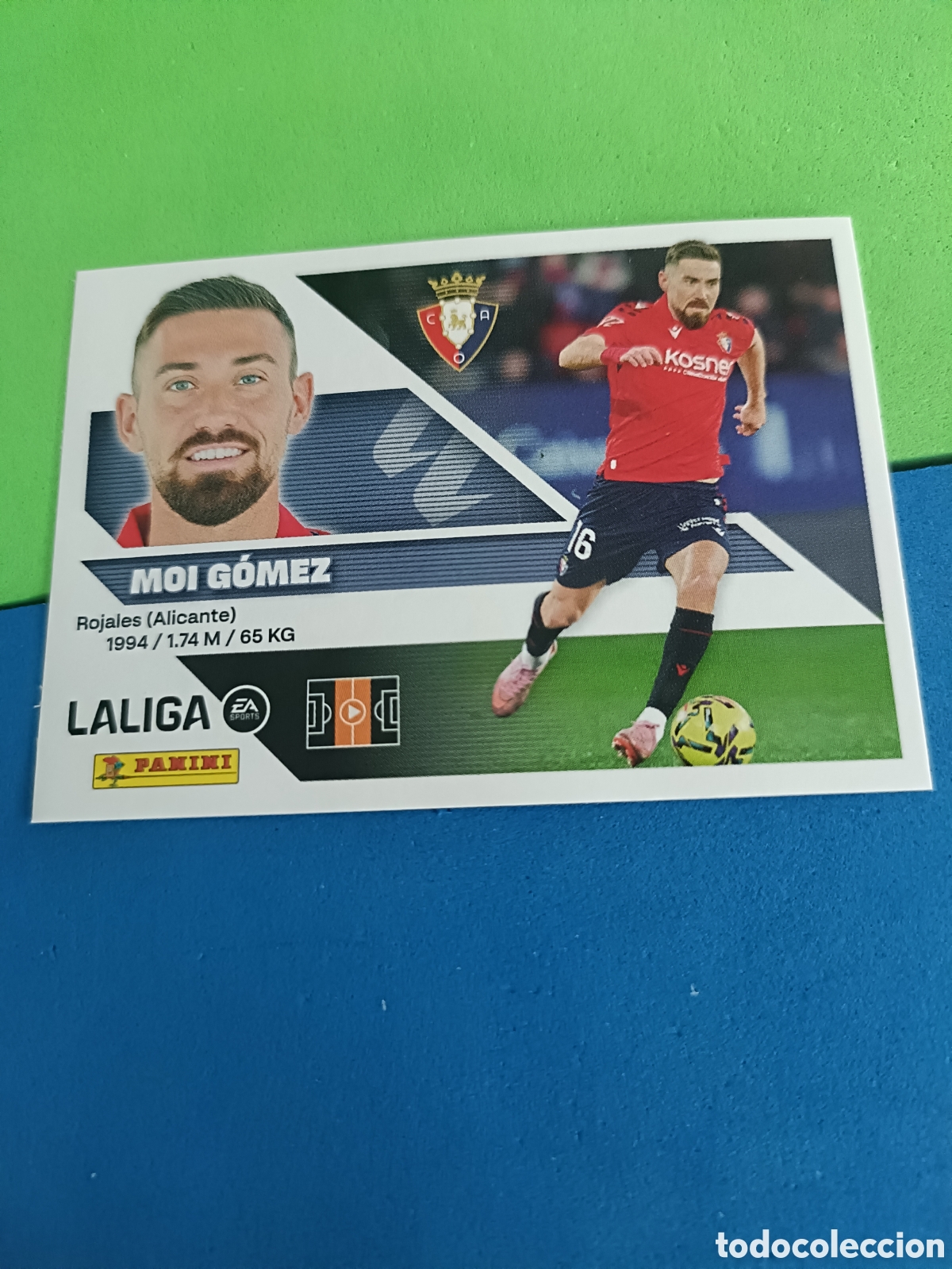 Cromos de f&uacute;tbol: Panini cromos stickers Liga este 2026 2027 26 27 - Osasuna 13A Moi G&oacute;mez
