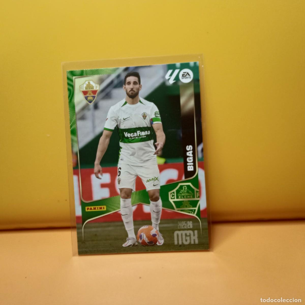 Cromos de f&uacute;tbol: MEGACRACKS 2025 2026 25 26 ELCHE C.F BIGAS 134