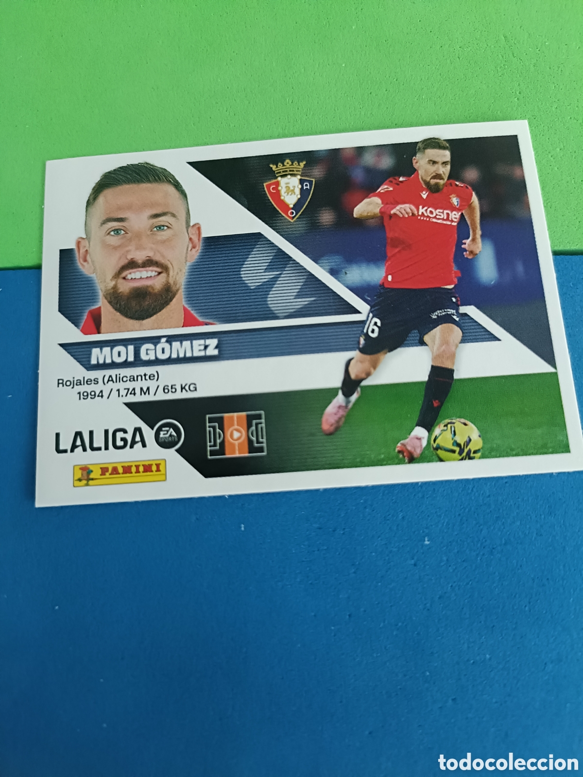 Cromos de f&uacute;tbol: Panini cromos stickers Liga este 2026 2027 26 27 - Osasuna 13A Moi G&oacute;mez