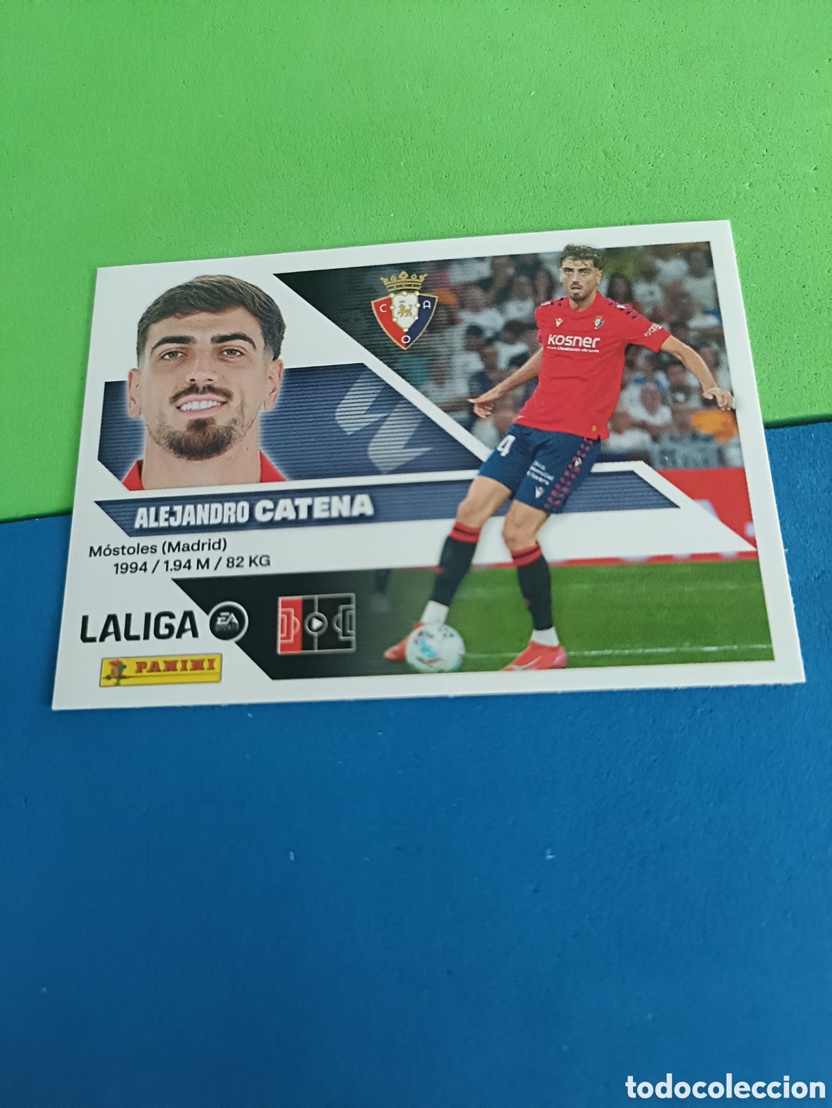 Cromos de f&uacute;tbol: Panini cromos stickers Liga este 2026 2027 26 27 - Osasuna 8 Catena