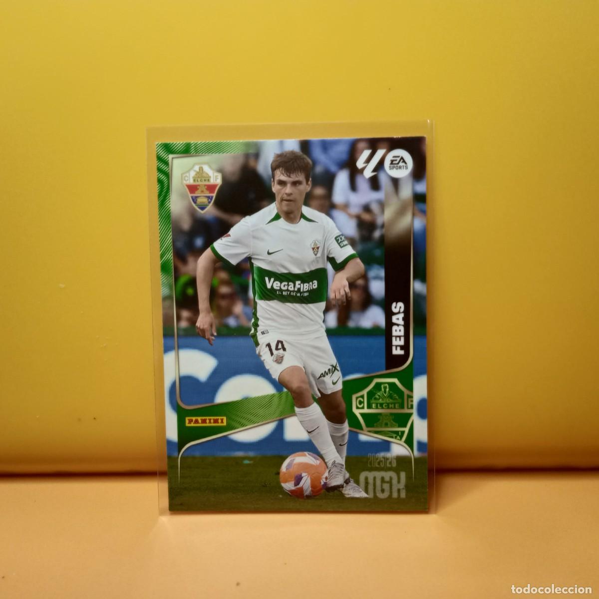 Cromos de f&uacute;tbol: MEGACRACKS 2025 2026 25 26 ELCHE C.F FEBAS 136