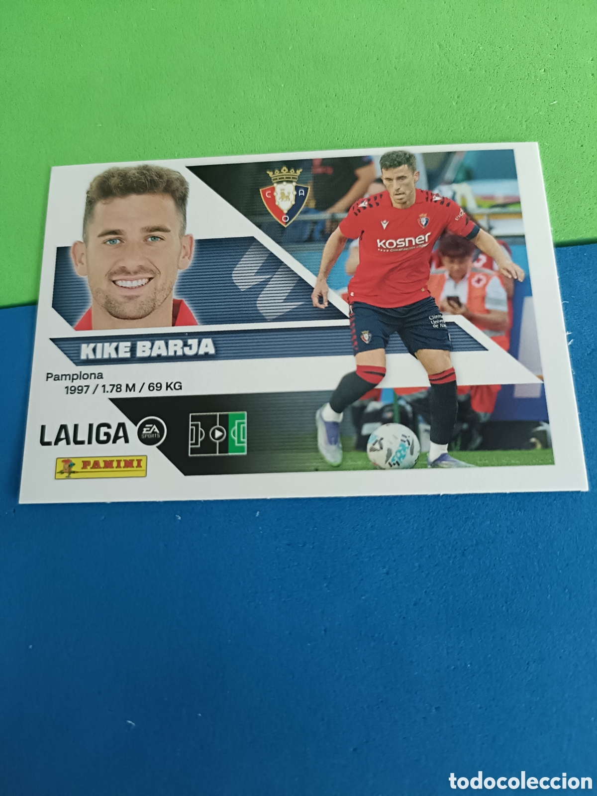 Cromos de f&uacute;tbol: Panini cromos stickers Liga este 2026 2027 26 27 - Osasuna 19 Kike Barja