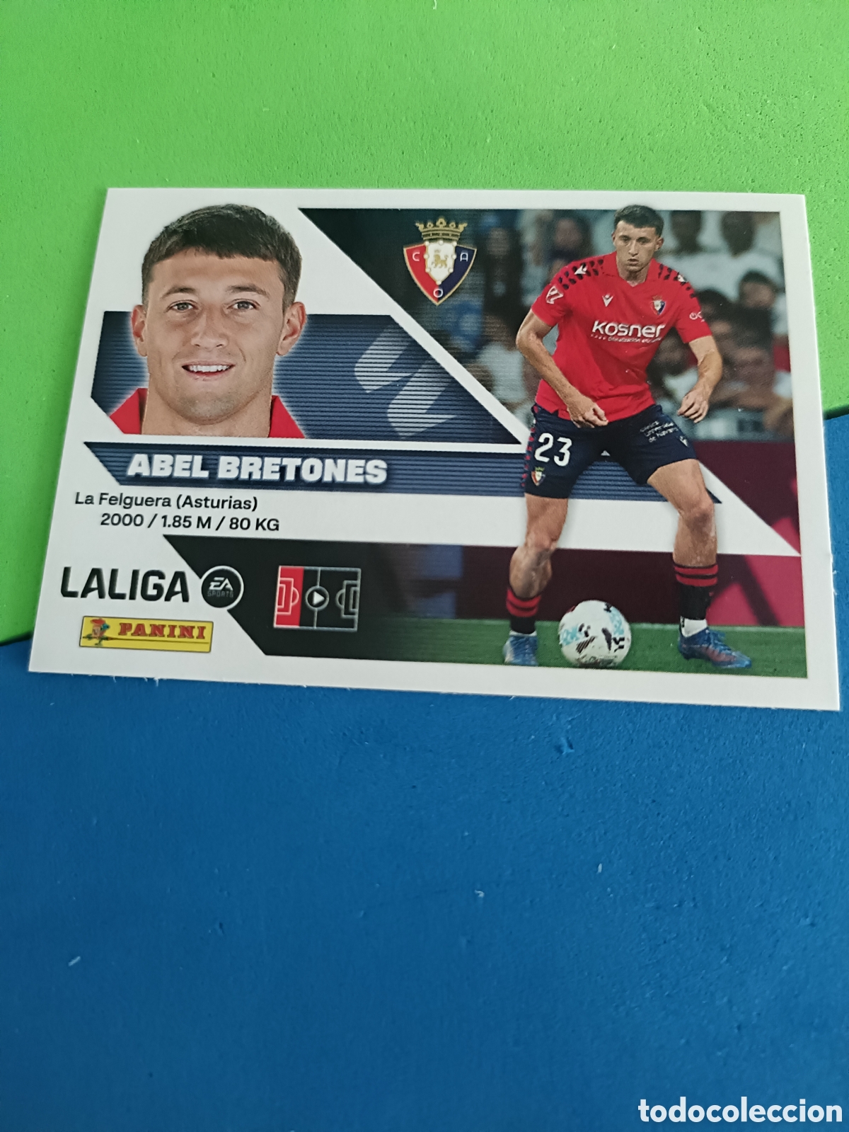 Cromos de f&uacute;tbol: Panini cromos stickers Liga este 2026 2027 26 27 - Osasuna 9 Bretones