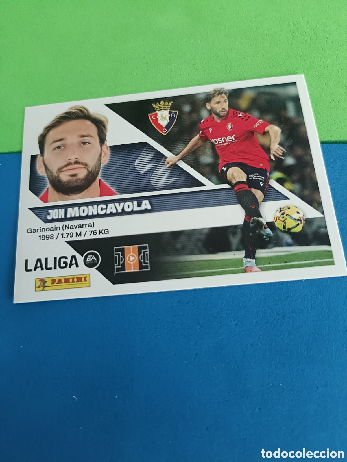 Cromos de f&uacute;tbol: Panini cromos stickers Liga este 2026 2027 26 27 - Osasuna 12 Moncayola