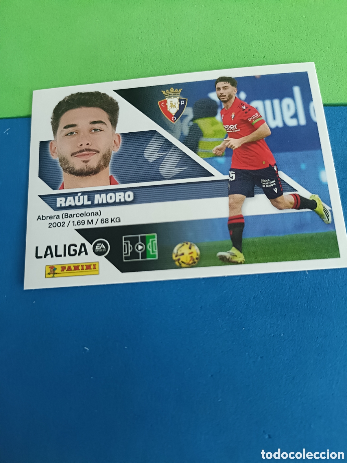 Cromos de Futebol: Panini cromos stickers Liga este 2026 2027 26 27 - Osasuna 17 Ra&uacute;l Moro