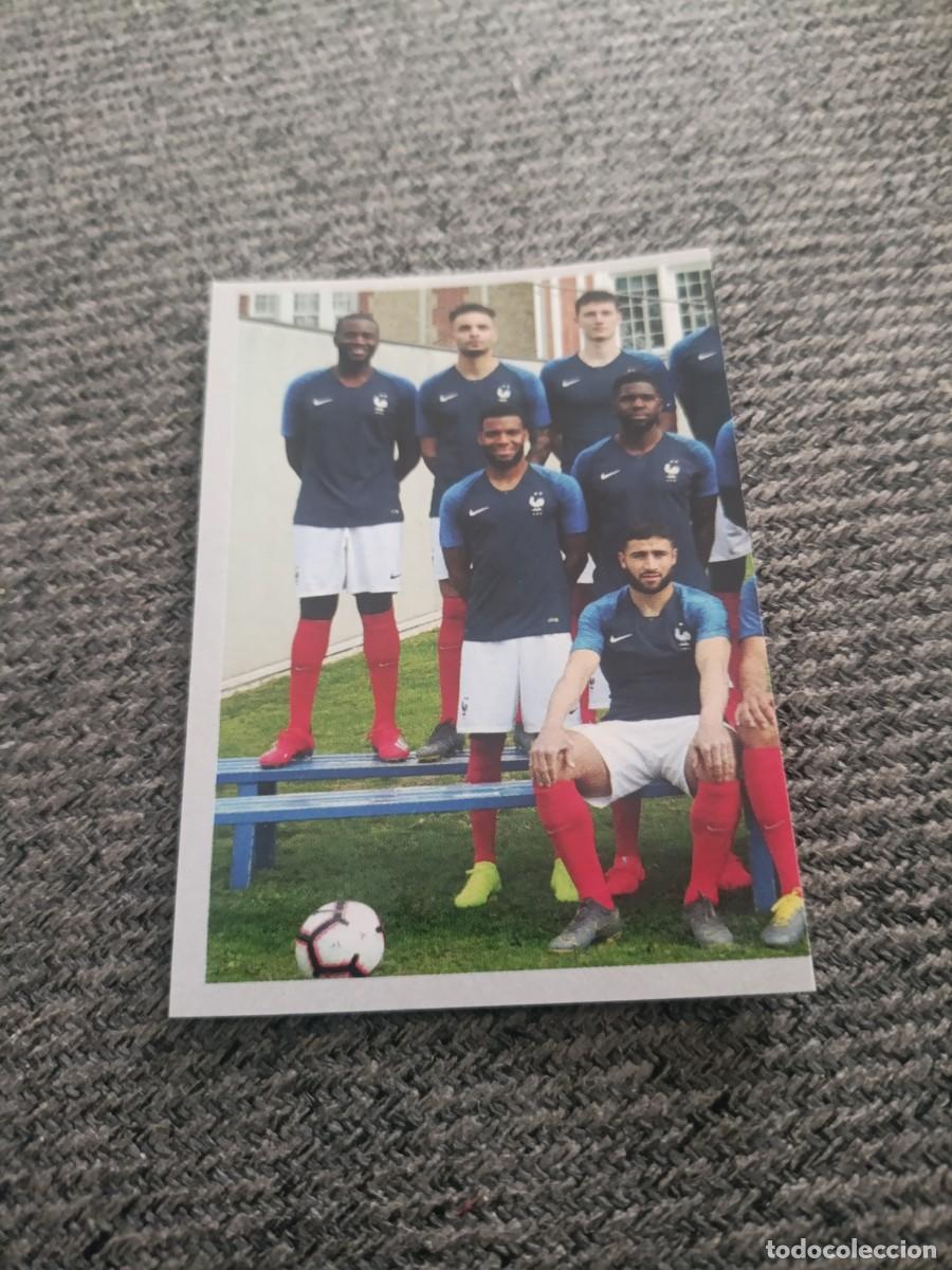 Cromos de f&uacute;tbol: Au Plus pres des bleus 2020 equipo 3