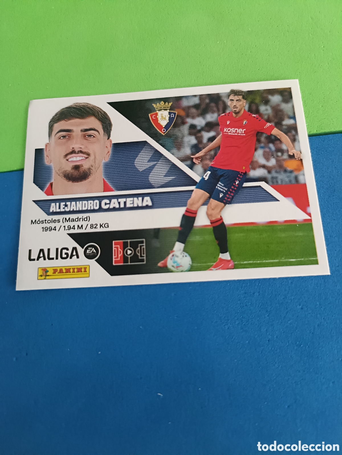 Cromos de f&uacute;tbol: Panini cromos stickers Liga este 2026 2027 26 27 - Osasuna 8 Catena