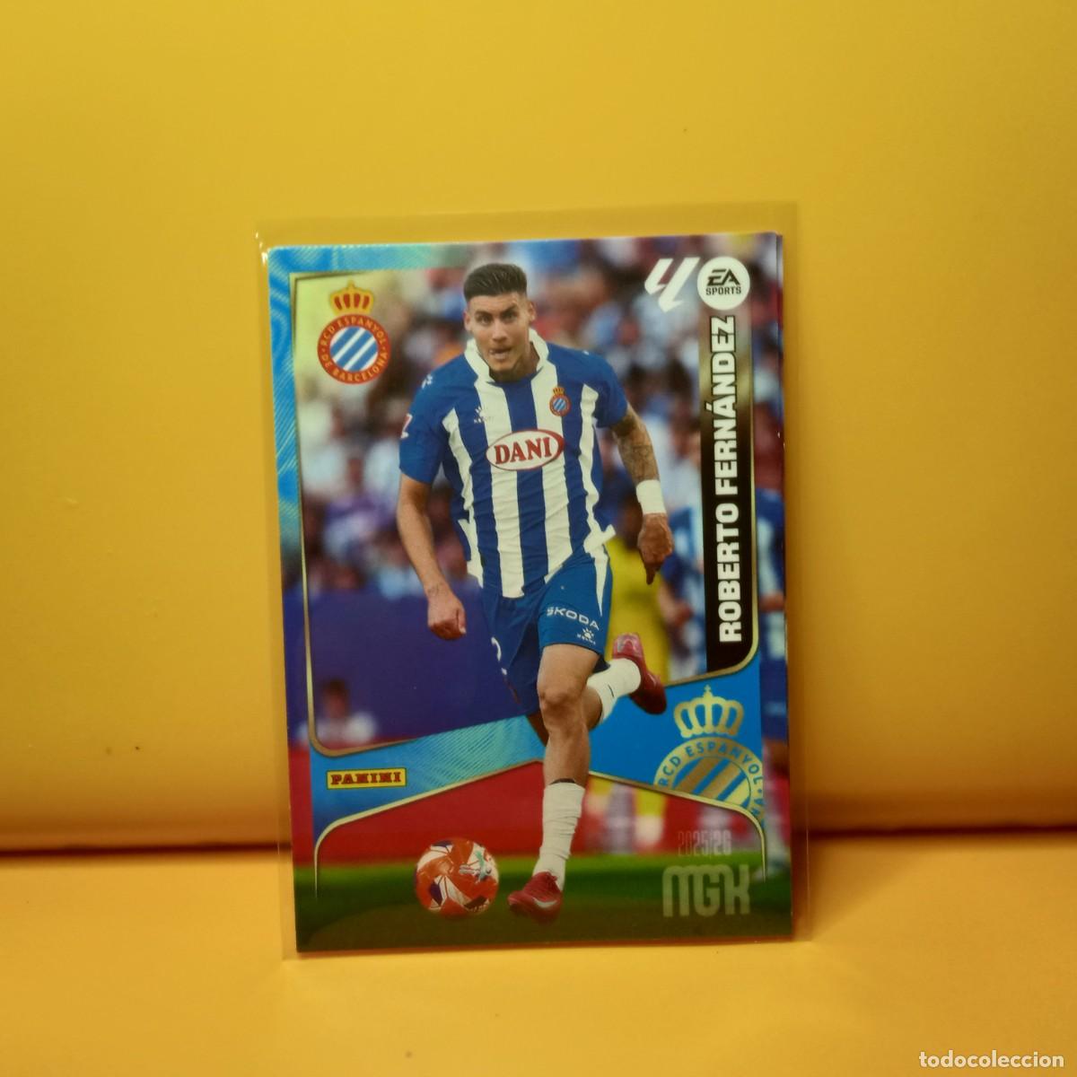 Cromos de f&uacute;tbol: MEGACRACKS 2025 2026 25 26 R.C.D ESPANYOL ROBERTO FERN&Aacute;NDEZ 162