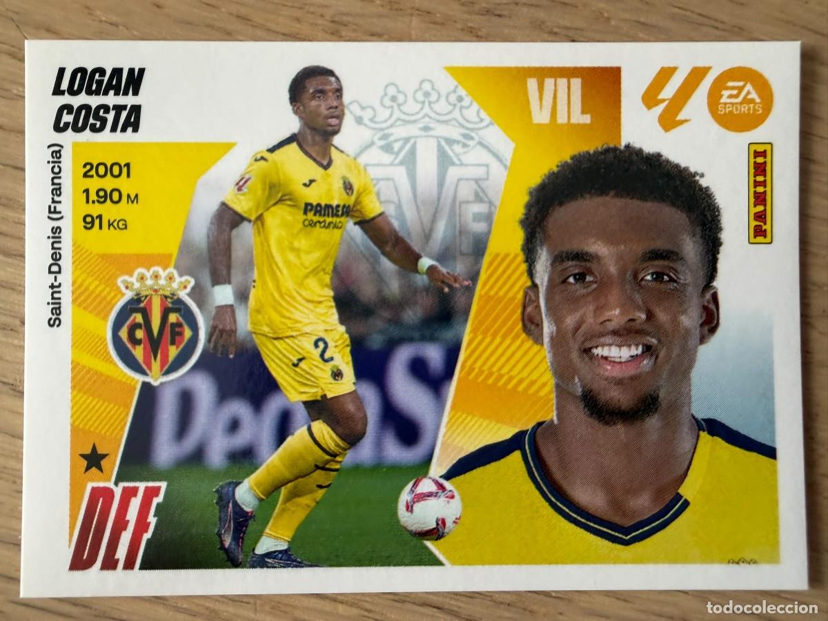 Cromos de f&uacute;tbol: 7 LOGAN COSTA VILLARREAL 25 26 2025 2026 LIGA EA SPORTS COLECCIONES ESTE SIN PEGAR STICKER
