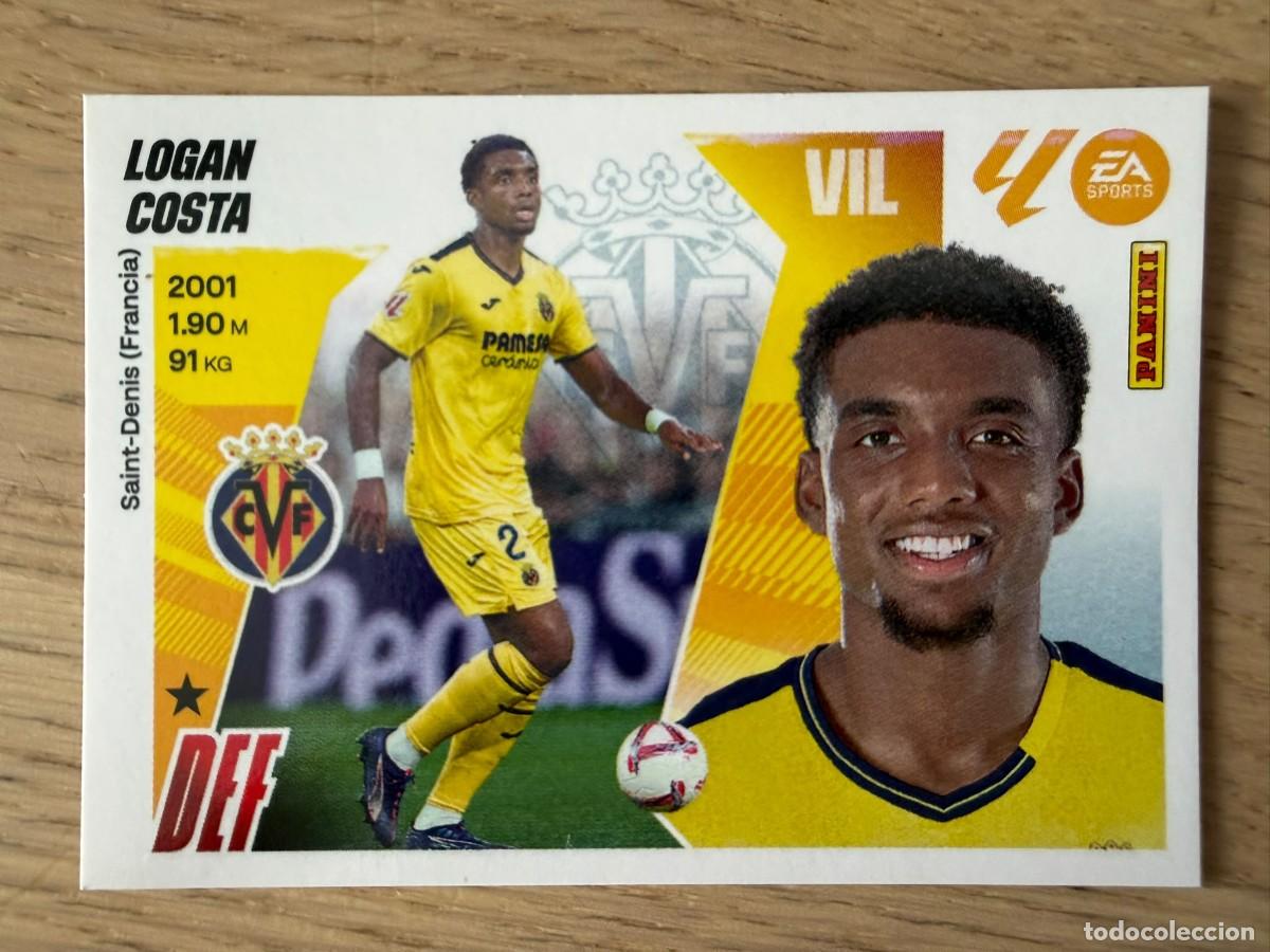 Cromos de f&uacute;tbol: 7 LOGAN COSTA VILLARREAL 25 26 2025 2026 LIGA EA SPORTS COLECCIONES ESTE SIN PEGAR STICKER