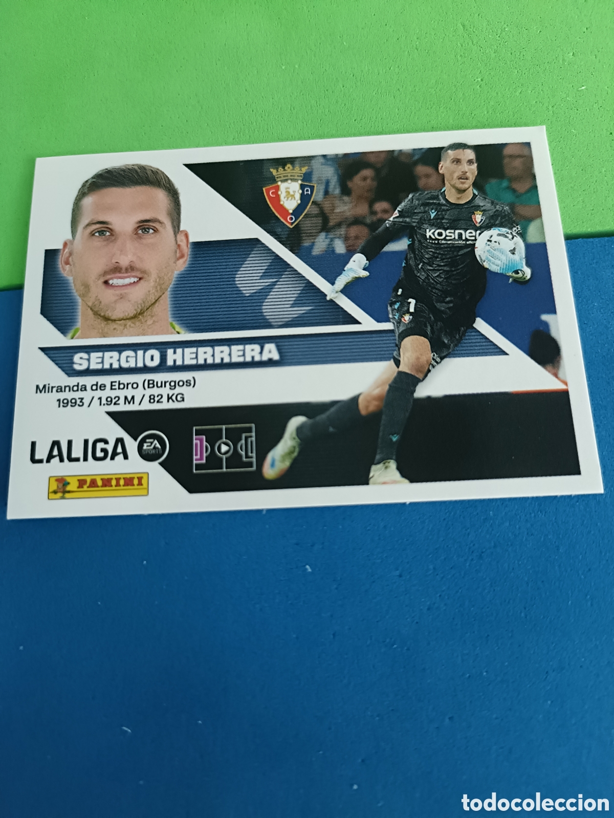 Cromos de Futebol: Panini cromos stickers Liga este 2026 2027 26 27 - Osasuna 3 Sergio Herrera