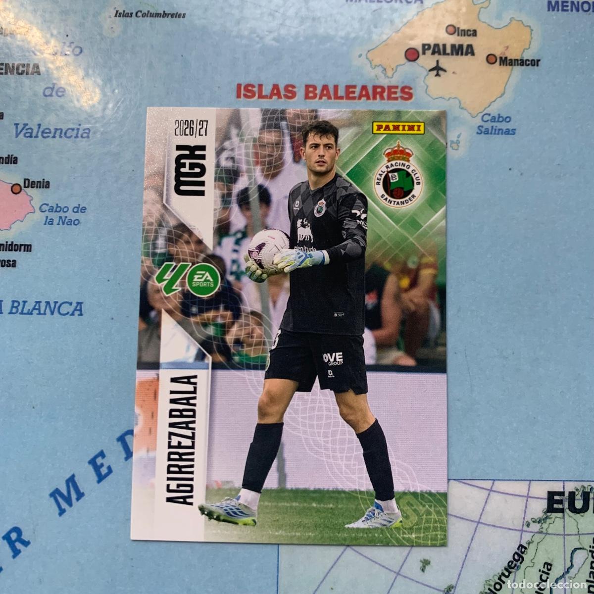 Cromos de Futebol: Agirrezabala n&uacute;mero 272 Del Racing de Santander megacracks 26-27 2026-2027