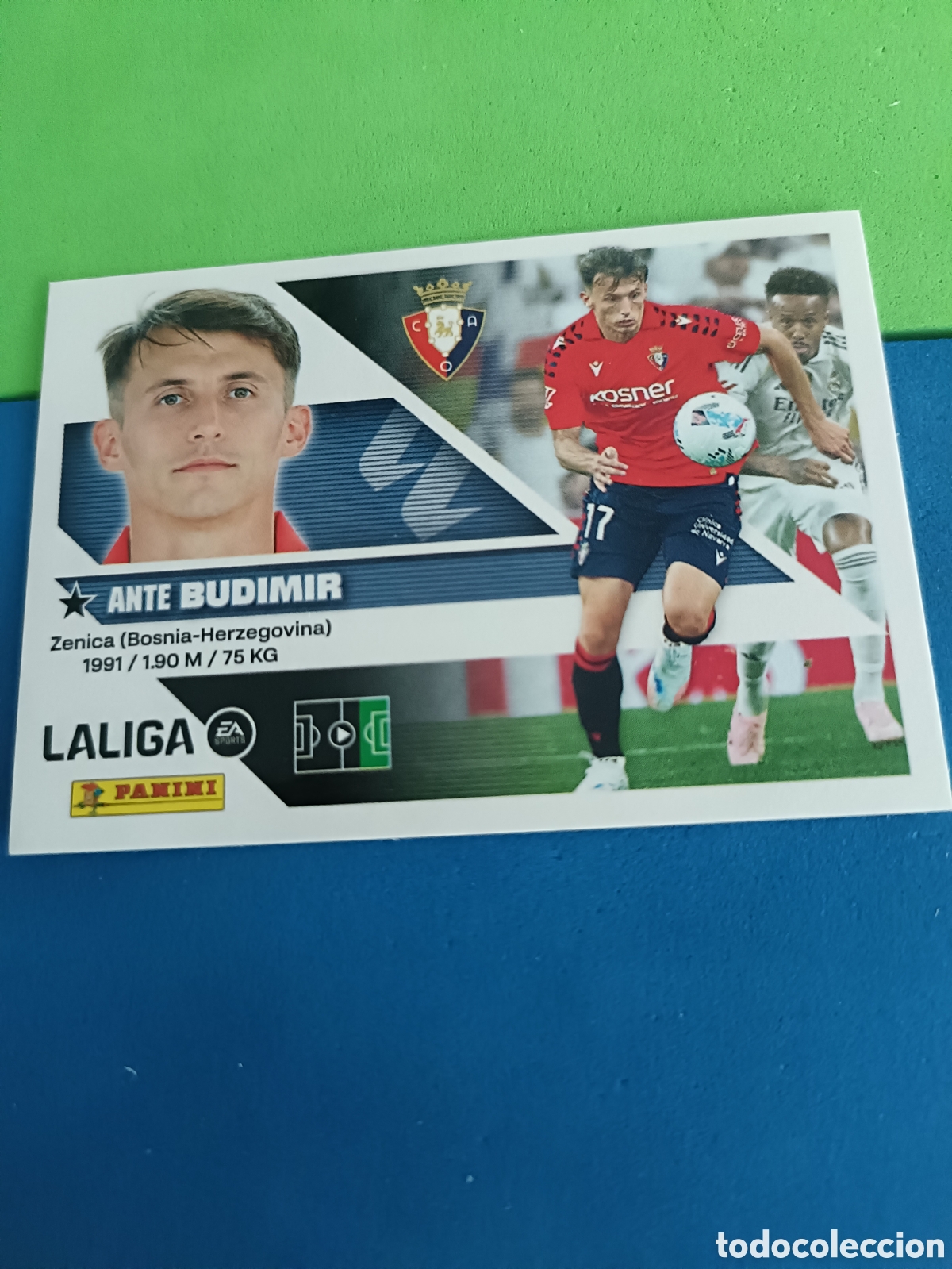 Cromos de Futebol: Panini cromos stickers Liga este 2026 2027 26 27 - Osasuna 20 Budimir