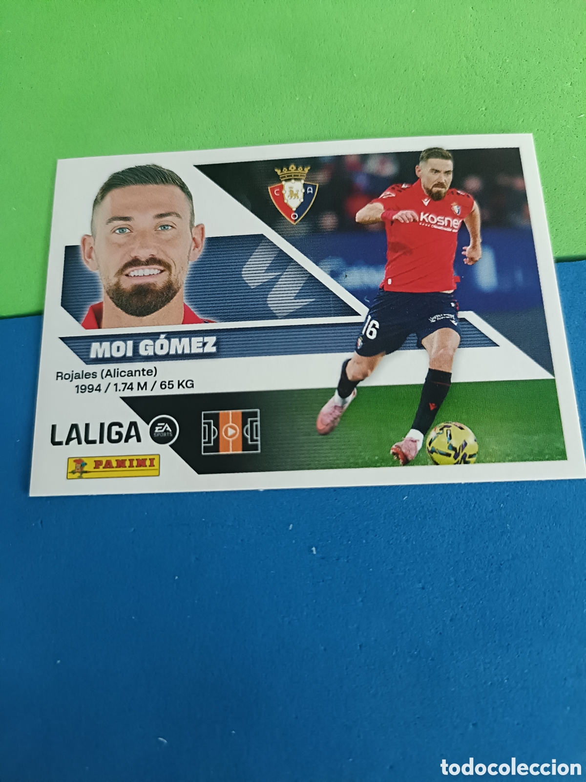 Figurine di Calcio: Panini cromos stickers Liga este 2026 2027 26 27 - Osasuna 13A Moi G&oacute;mez