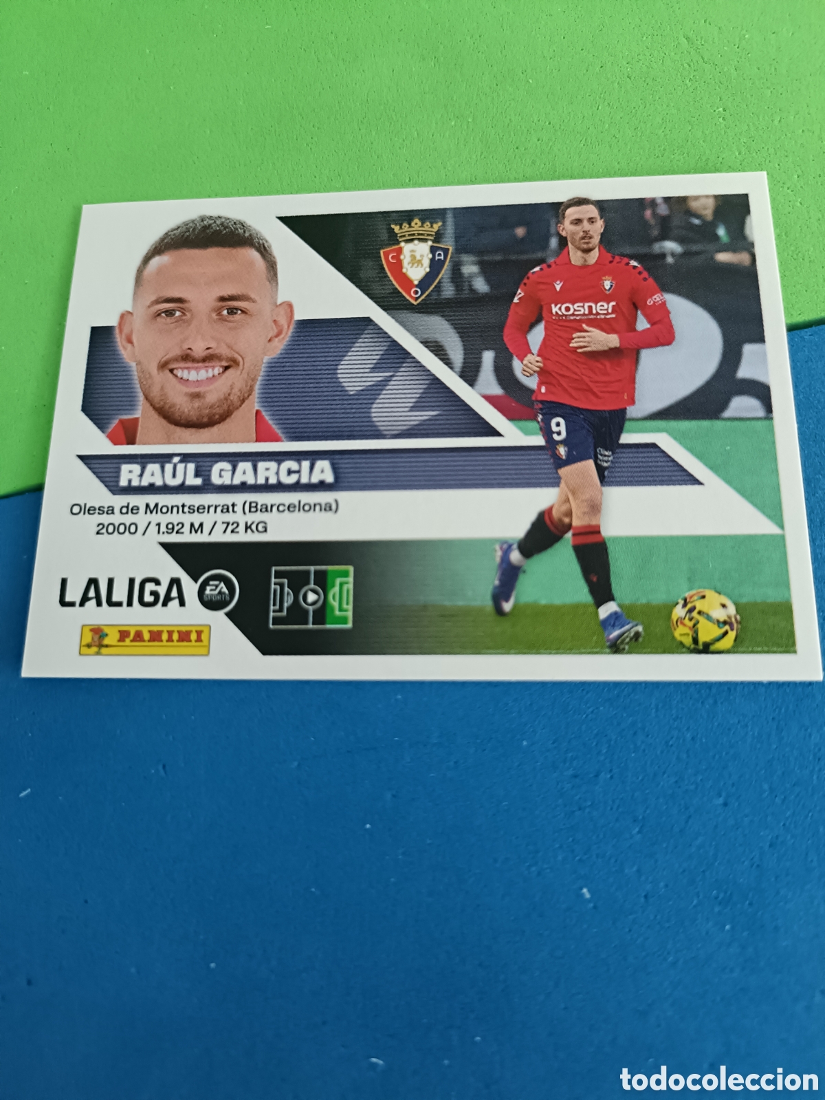 Figurine di Calcio: Panini cromos stickers Liga este 2026 2027 26 27 - Osasuna 18 Raul Garcia